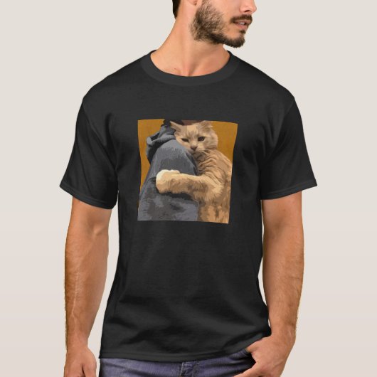 Hug je kat t-shirt (Voorkant)