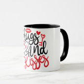 Hug & Kisses mug Mok (Voorkant rechts)
