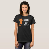 Hug Life Cat T-shirt (Voorkant volledig)