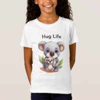 Hug Life Koala – Schattige Grappig Koala T-shirt v