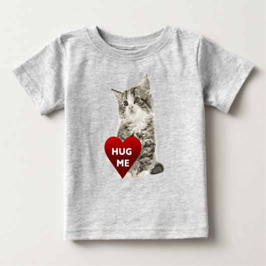 Hug Me - Baby Fine Jersey T-Shirt (Voorkant)