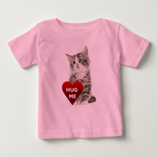 Hug Me - Baby Fine Jersey T-Shirt (Voorkant)