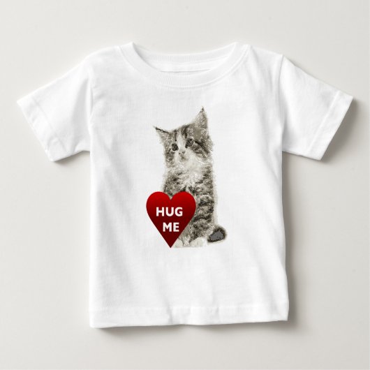 Hug Me - Baby Fine Jersey T-Shirt (Voorkant)