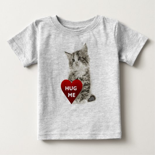 Hug Me - Baby Fine Jersey T-Shirt (Voorkant)