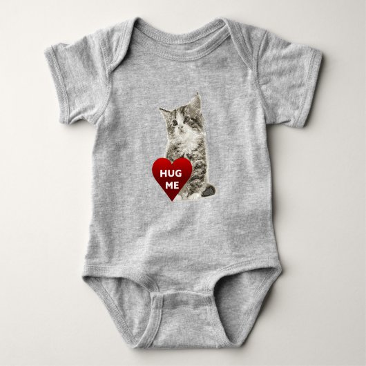 Hug Me - Baby Jersey Bodysuit (Voorkant)