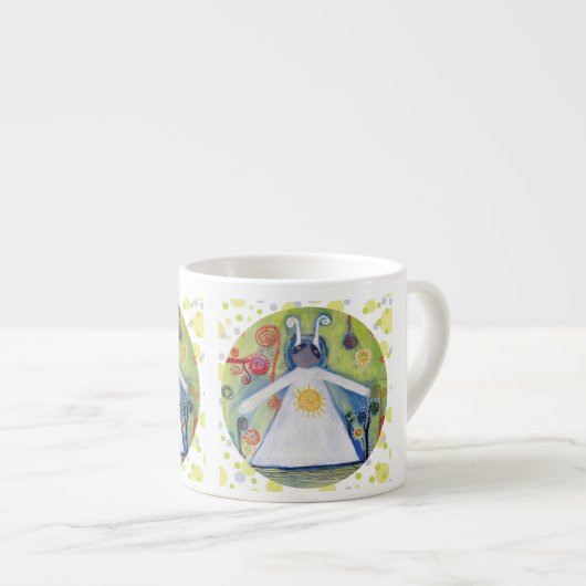 Hug me Bone China Mok (Voorkant rechts)