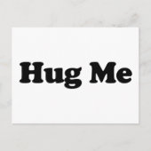 Hug me briefkaart (Voorkant)