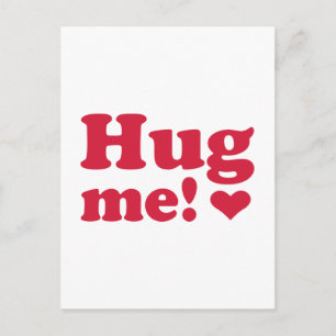 Hug me briefkaart