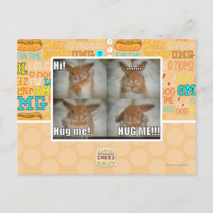 Hug me briefkaart