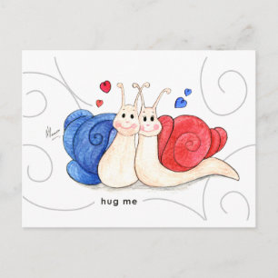 Hug me briefkaart