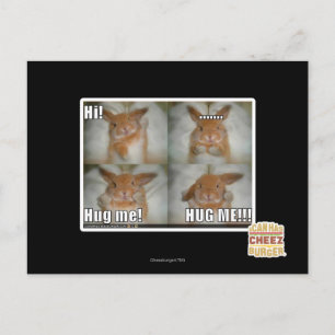 Hug me briefkaart