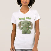 Hug Me Bunny Slim Fit Tee T-shirt (Voorkant)