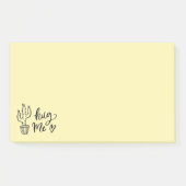 Hug Me Cactus Notities Post-it® Notes (Voorkant)