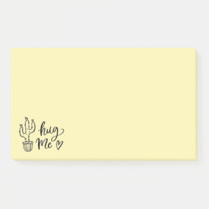 Hug Me Cactus Notities Post-it® Notes
