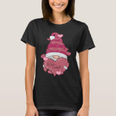 Hug me Cute Valentines Day Gnome with huge Heart T-shirt (Voorkant)