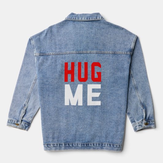 Hug me denim jacket (Achterkant)