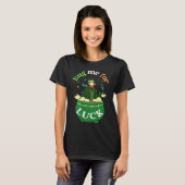 Hug Me For Luck  St Saint Patrick's Day Irish T-shirt (Voorkant volledig)