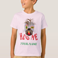 HUG ME FUNNY BEAVER CARTOON