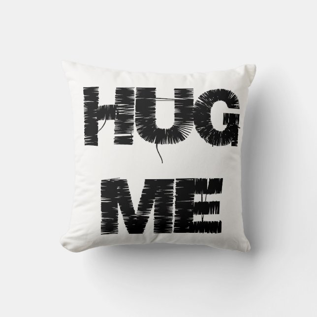 Hug me gooien kussen (Voorkant)