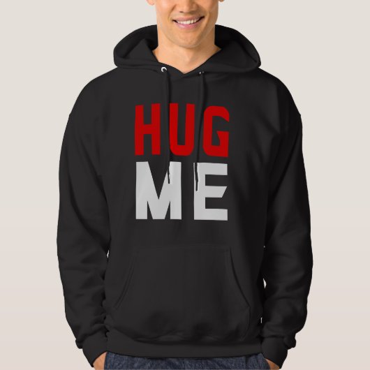 Hug me hoodie (Voorkant)