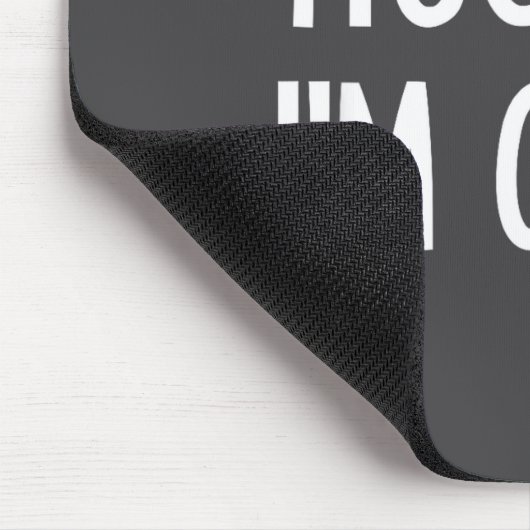 Hug Me. I'm Cute. Funny, Jokes, Sarcastic  Muismat (Hoek)