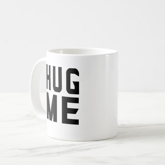 Hug me koffiemok (Voorkant links)