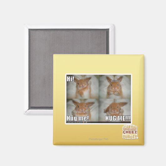 Hug me magneet (Voorkant / Achterkant)