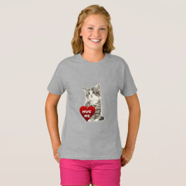 Hug me - Meisjes' Basic T-Shirt