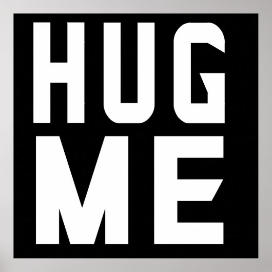 Hug me poster (Voorkant)