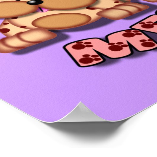 Hug me roze! poster (Hoek)