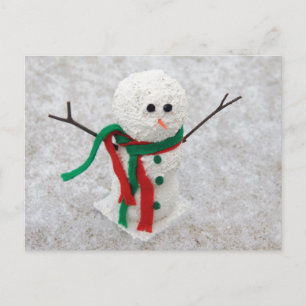 Hug me Snowman Briefkaart