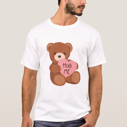 Hug me t-shirt (Voorkant)
