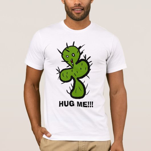 Hug me!! t-shirt (Voorkant)