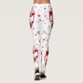 Hug me Teddy Bear met hart Leggings (Achterkant)