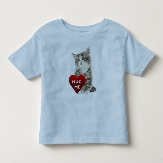 Hug me - Toddler Fine Jersey T-Shirt (Voorkant)