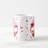 Hug me! Valentijnsdag Teddy Bear Koffiemok (Center)