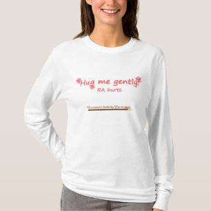 Hug me voorzichtig t-shirt