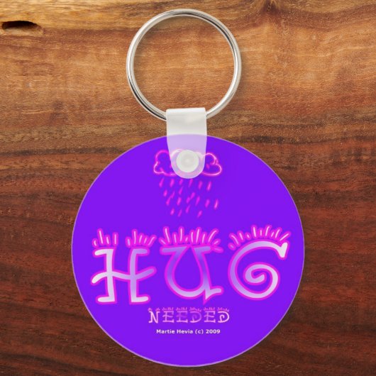 Hug Needs (2a) Sleutelhanger (Voorkant)