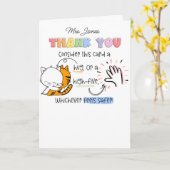 Hug or High Five Card SENCO SEN teacher Kaart (Gele Bloem)