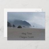 Hug Point Oregon Coast Beach-kaart Briefkaart (Voorkant / Achterkant)