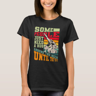 Hug rond de nekkraan uit Bjj Braziliaanse Jiu Jit T-shirt