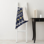 HUG SAMEACH Sherpa Hanukkah Blanket/Middelgroot Deken (In situ)