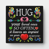 HUG Uw geliefde Fotoplaat (Voorkant)