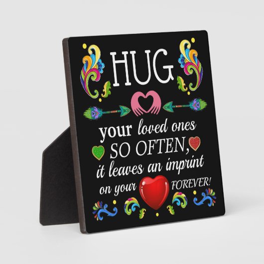 HUG Uw geliefde Fotoplaat (Voorkant)