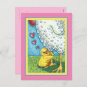 HUG UW MOMMA, DE KEUZE VAN DE BABY VERLIEZEN MOEDE FEESTDAGENKAART (Voorkant / Achterkant)