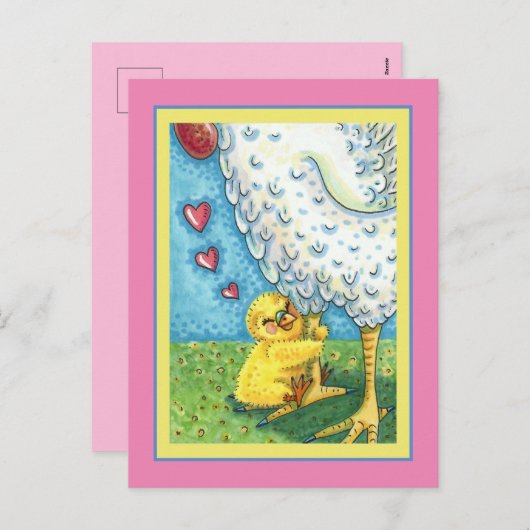 HUG UW MOMMA, DE KEUZE VAN DE BABY VERLIEZEN MOEDE FEESTDAGENKAART (Voorkant / Achterkant)