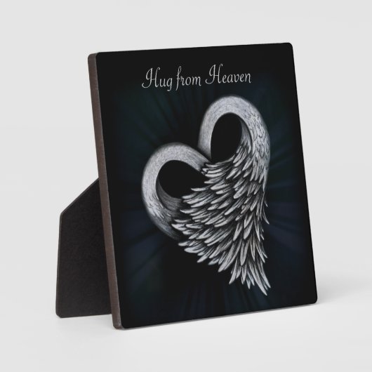 Hug van Heaven Plaque Fotoplaat (Voorkant)