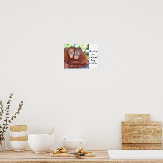 Hug - Virtuele hardware Poster (Keuken)