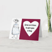 Hug voor Gran Kaart (Voorkant)