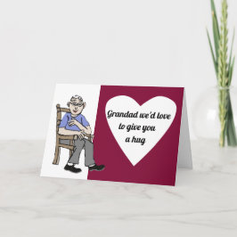 Hug voor Grandad Kaart